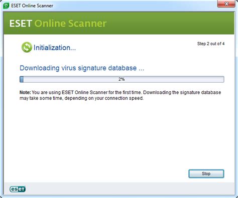 ESET Online Scanner 3.7.8