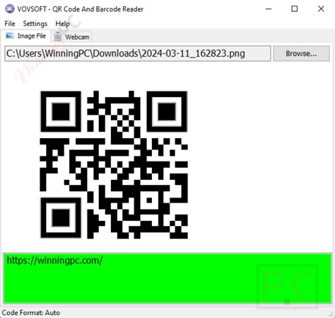 Vovsoft QR Code and