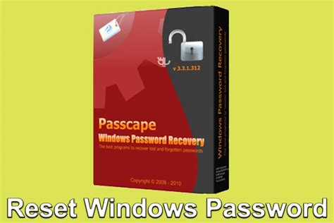 Passcape Reset Windows Password